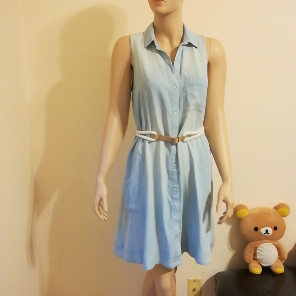 Pastel Blue Tommy Hilfiger Dress Size 4